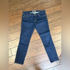 J Brand Women's Deep Indigo Skinny Jeans size 31